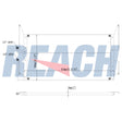 Western Star 4884/4900/4964/4986/5864/5964 Condenser 1982-2007 RD452730