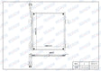 International 5500i Base L6 15.0l Condenser 2004-2008 2585373C2