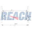 Western Star Western Western Star Ac Condenser Western Star.. Condenser 2005-2007 9260103