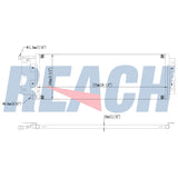 Freightliner Flp/Flt/Wfc/Wft Models Condenser 1988-1993 A22248850