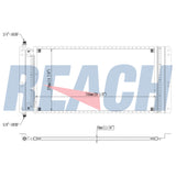 International 9300/9600/9700 Condenser 1992-1996 1619609093
