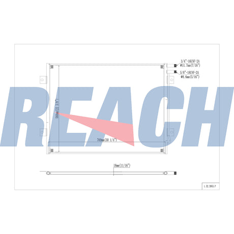 Mack Ch Condenser 1994-1999 210RD422