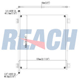 Ford Ford Ln7000/8000/9000 Condenser 1994-1997 F4HZ19712A