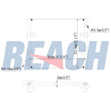 Plymouth Plymouth Arrow Condenser 1976-1977 ME733766
