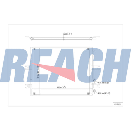Mack Cx600 Condenser 1998-2005 20972329