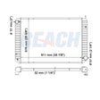 Chevrolet Kodiak / Topkick Radiator 1995-1996 GMC7334