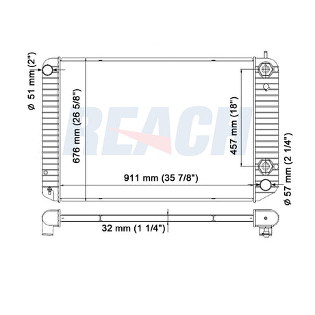 Chevrolet Kodiak / Topkick Multiple Radiator GMC06