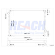Ford L, Ln, LTL, CL Radiator 1991-1993 E8HZ8010A