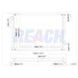 Ford L, Ln, LTL, CL Radiator 1988-1998 E8HZ8005N