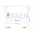 Ford Ltl9000, A/L Radiator 1998-2007 1003354