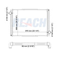 Peterbilt, Kenworth 0 Radiator 1997-2002 070675A001