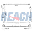 Volvo, Mack Aero-Autocar-Wah-Wg ; Volvo/Wg64 10.8 L6 Radiator 1996-2001 1002390