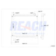 Ford B & F Radiator 1985-1994 F0HT8005HC