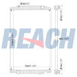 Iveco Stralis 02. Radiator 41214447