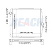 Mitsubishi Fuso- Non-Usa Models Radiator 1996-2002 FU577UX