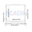 Mitsubishi Fuso- Non-Usa Models Radiator 1996-2003 ME293119