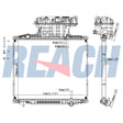 MAN Tg-A Radiator 2002-Present 81061016458