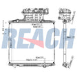 MAN Tg-A Radiator 2002-Present 81061016482