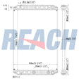 Volvo, Mack Vt Radiator 2007-2008 20517559