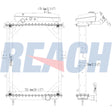 Peterbilt, Kenworth T600/T800 Radiator 1994-2005 IE62135