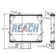 Mack Rd Radiator 1994-1999 3MF5485M2