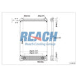 Freightliner M2 106 Business Class Radiator 2003-2007 BHTE8272