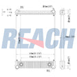 Freightliner Fl 106 Radiator 1999-2004 BHTB9316