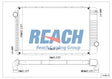 International 7300, 7400, 7500 Radiator 7500 2507374C91
