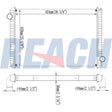 Peterbilt, Kenworth T300 Radiator 2000-2003 K19419271