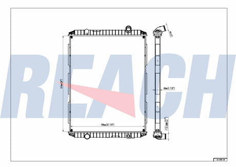 Volvo, Mack Cx Cx Vision Cx612/613 Radiator 3MF529M2