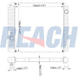 International Durastar 4000 Seriesford F650, F75012 Radiator 2010-2014 2601759C92