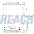 GMC C6500/C7500/C8500/Kodiak/Topkick Radiator 2004-2007 CTAVT83744