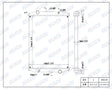 Blue Bird Bus Radiator 1994-1999 1769470