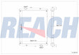 Blue Bird Bus Radiator 1995-2005 97060601