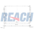 International Workstar Radiator 2010-2011 1003715GS