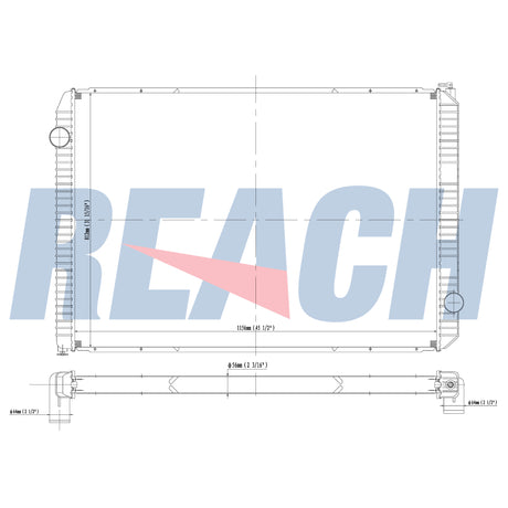 International Workstar Radiator 2010-2011 1003715GS