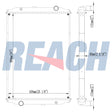 Spartan Fire Truck All Radiator SPRP91940A2