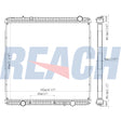 Western Star Star 4900 /W100 Radiator 2011-2015 529622000