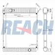 International 4400durastar Radiator 2011-2017 2593302C91