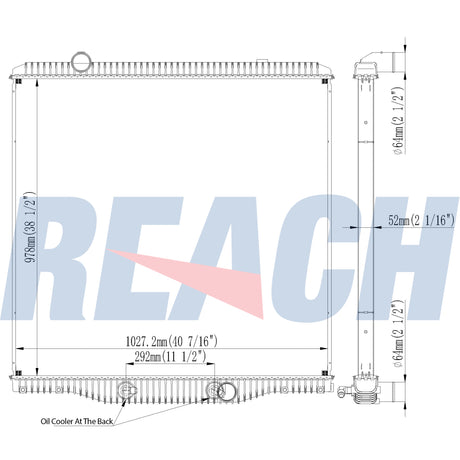 International Prostar Radiator 2012-2013 2608149C91