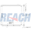 International Prostar/Transtar Radiator 2008-2010 2594850C91