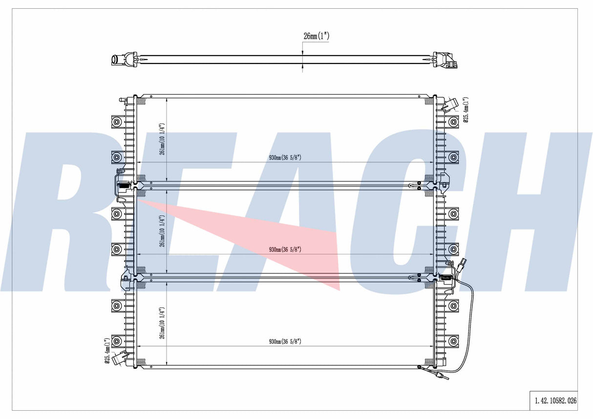 International Prostar Radiator 2010-2015 3697461F91