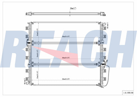 International Prostar Radiator 2010-2015 3697461F91