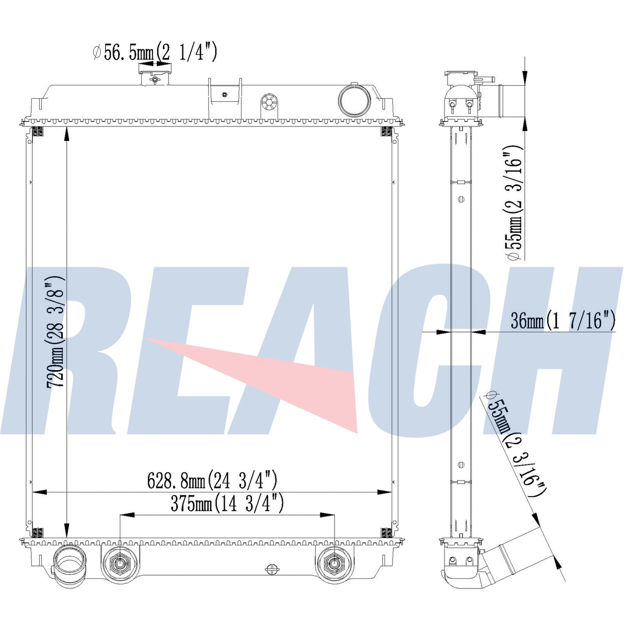 Hino Radiator 238815