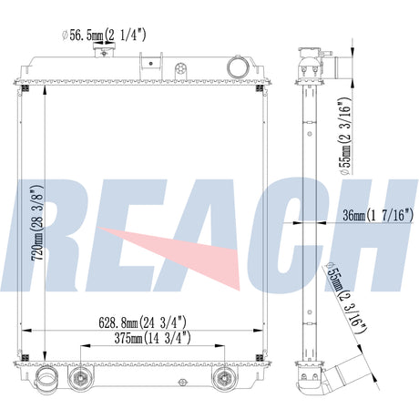 Hino Radiator 238815
