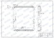 Freightliner W/Frame; Optioanl0 W/O Frame Radiator 0290 MOD3S0581790003