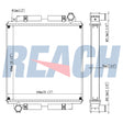 Mercedes Benz Bus 500 Radiator A3525010102