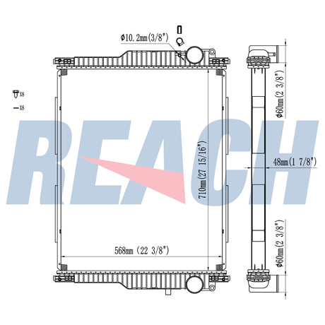 Renault /Midlum Radiator 2006-2009 20810091