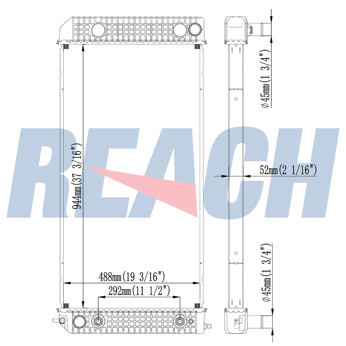 Chevrolet Chevy/Gm-Kodiak/Topkick Radiator 2003-2007 15170906