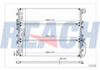 International International Workstar 7500/7600 Ltr Radiator 2010-2014 1003716